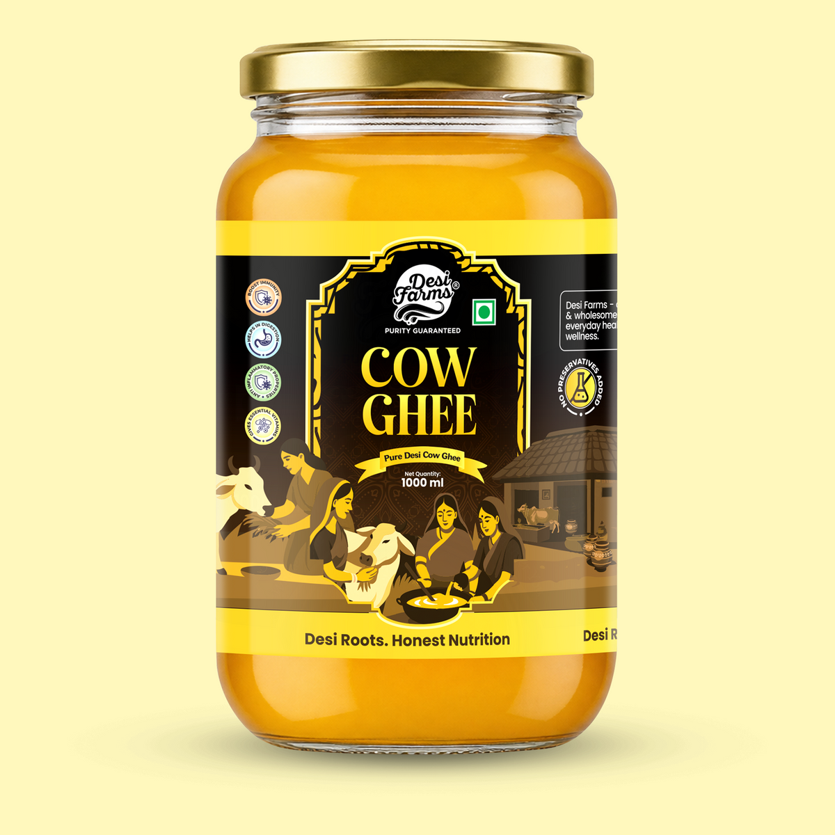 Cow Ghee 1 Ltr