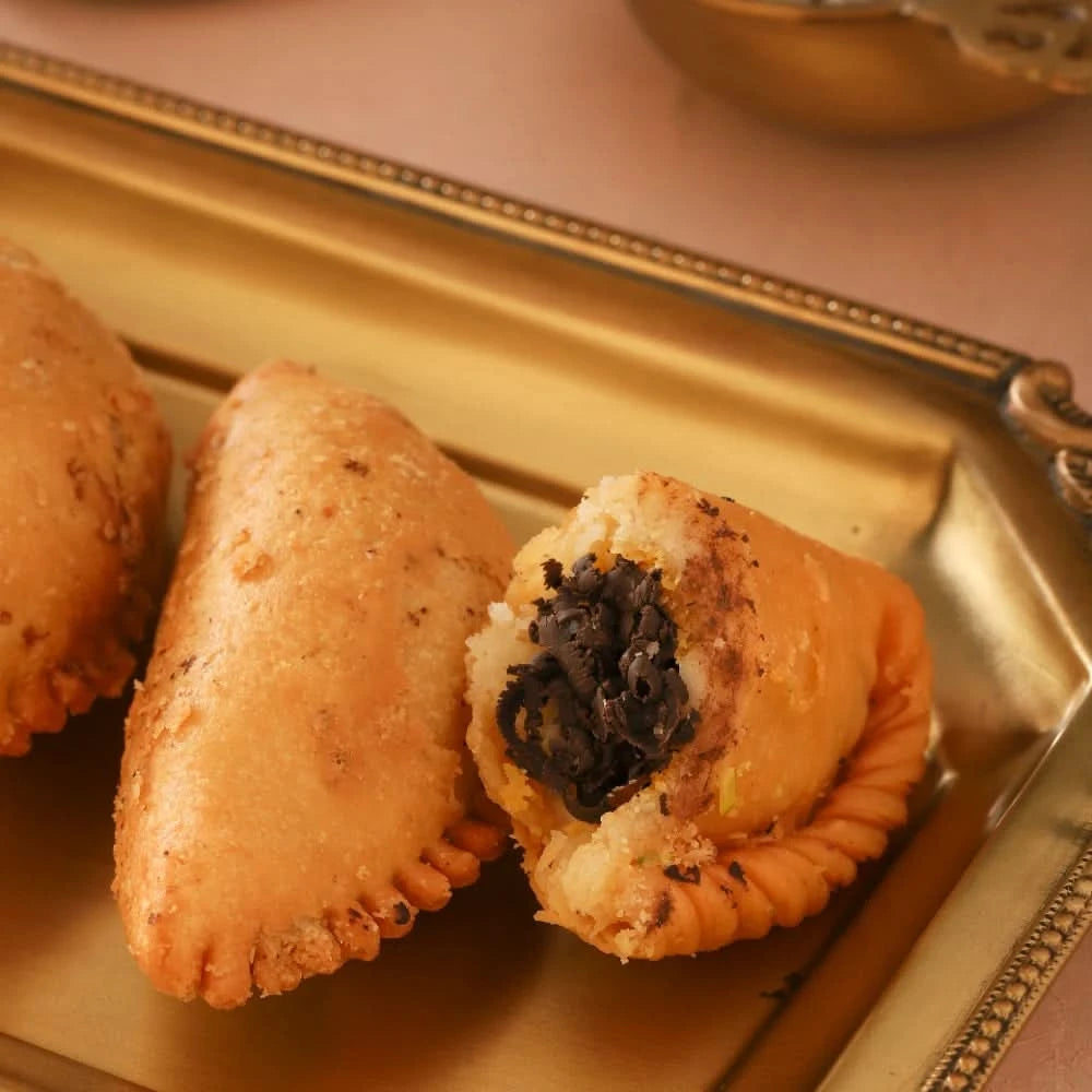 Sugar-Free Dark Chocolate Gujiya