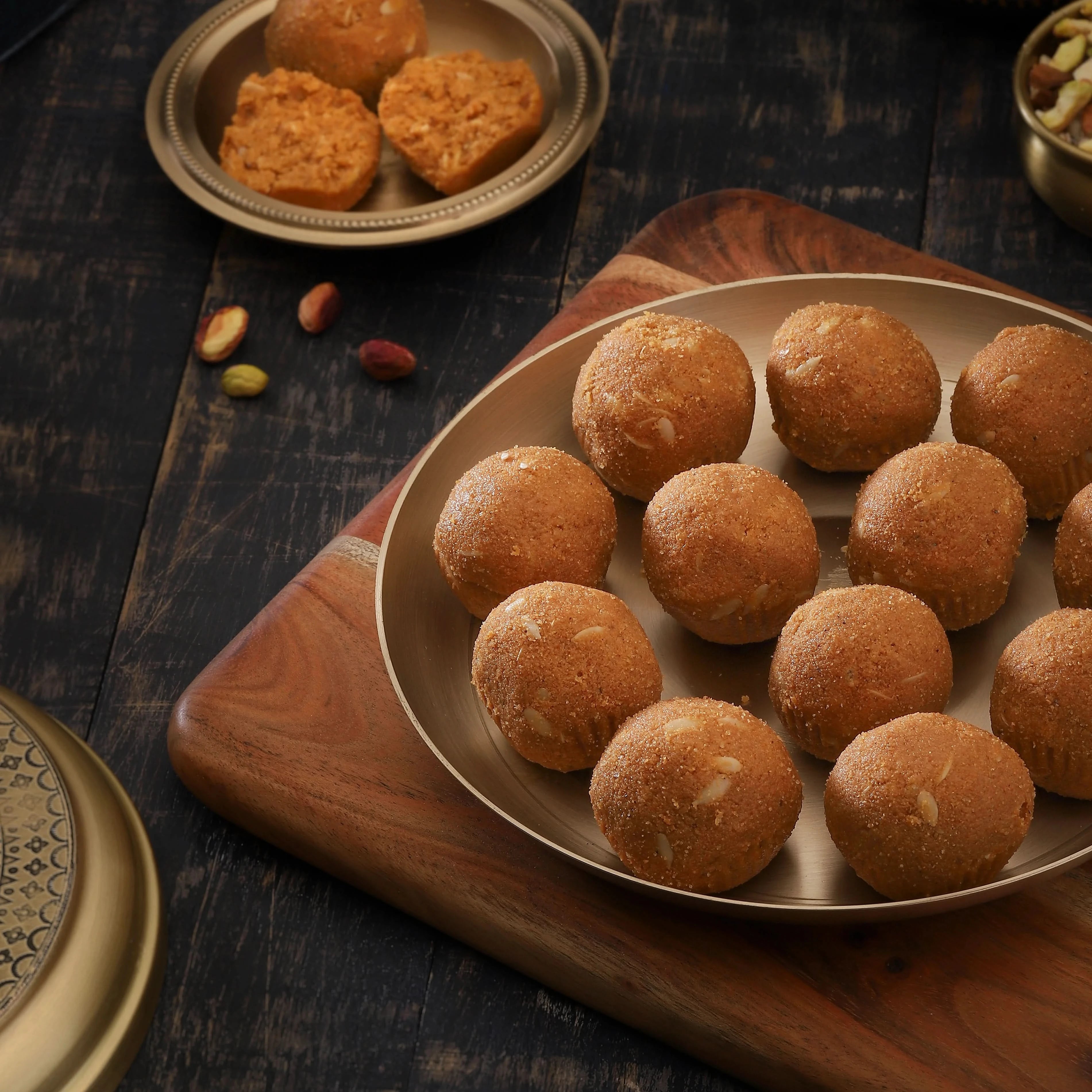 Sugar Free Besan Ladoo