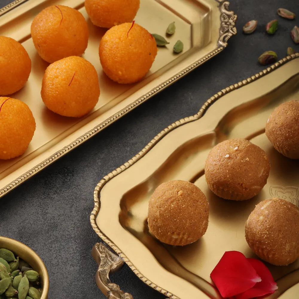 Motichoor and Besan Ladoo Combo: Unlock Protein Power