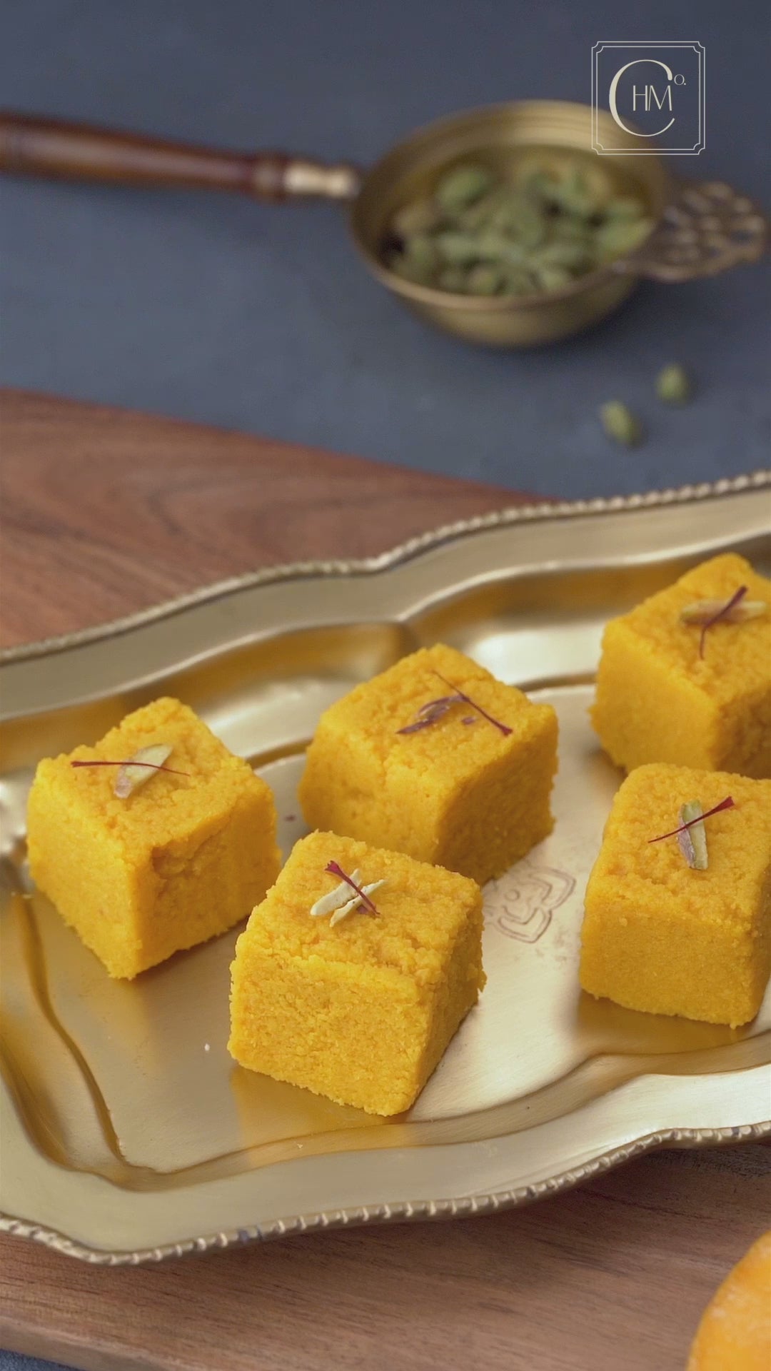 Alphonso Mango Kalakand: Tropical Bliss