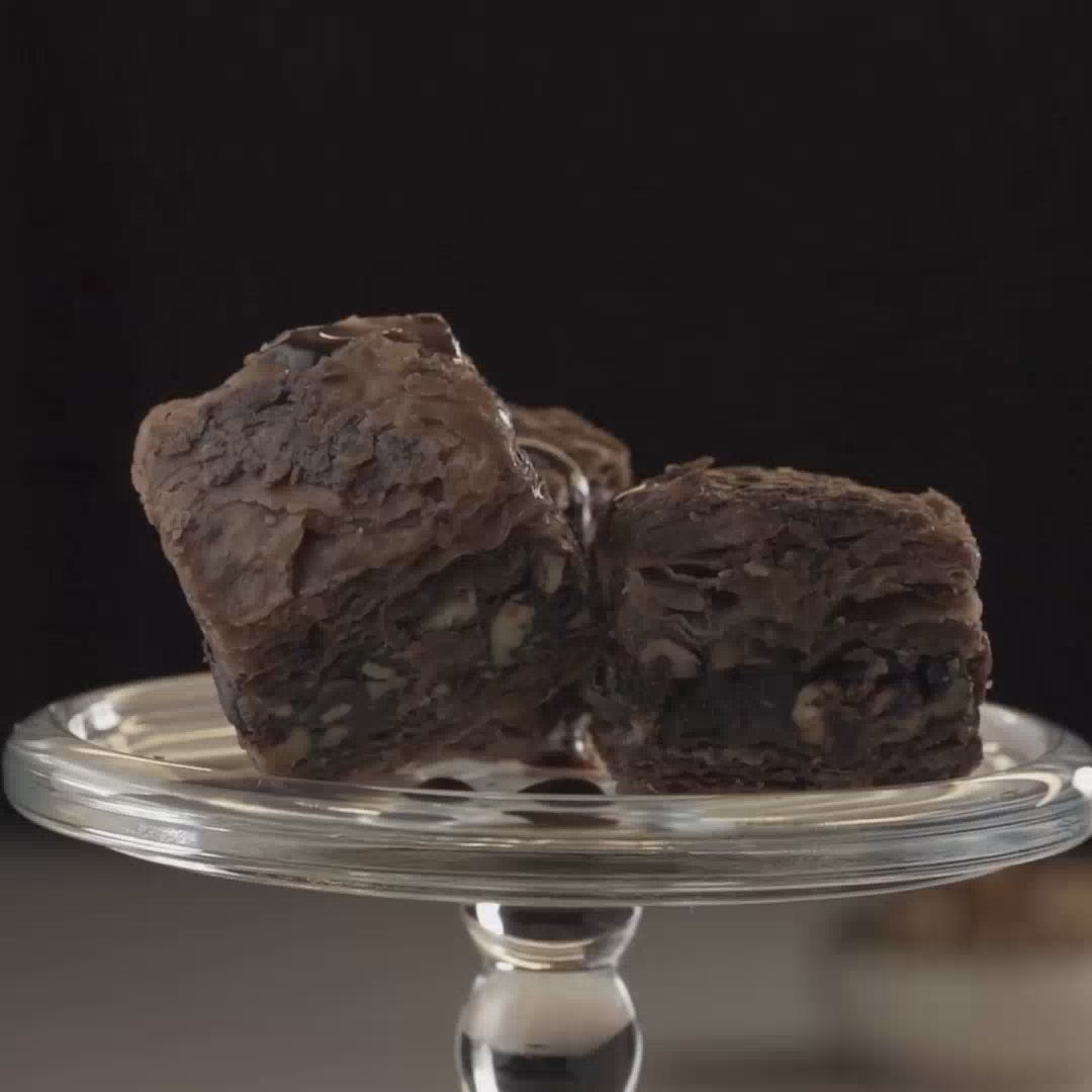 Diabetic Safe & Sugar-Free Chocolate Baklava Brownie