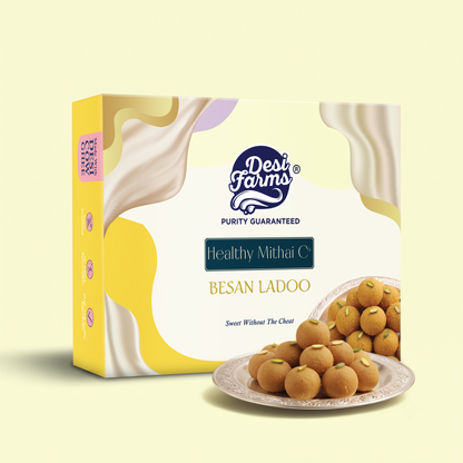 Sugar Free Besan Ladoo
