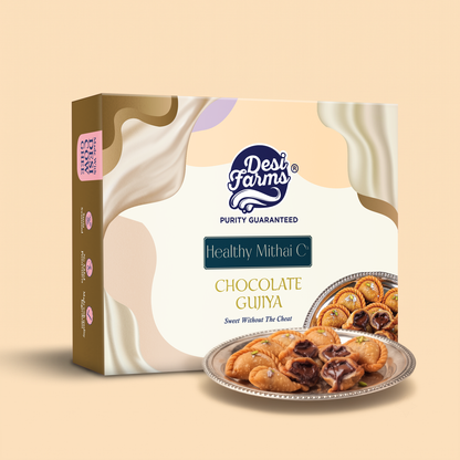 Sugar-Free Dark Chocolate Gujiya