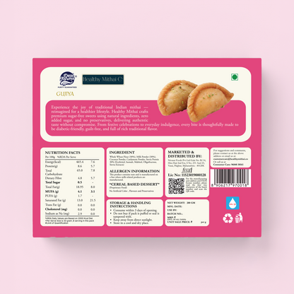 Sugar Free Lucknowi Gujiya