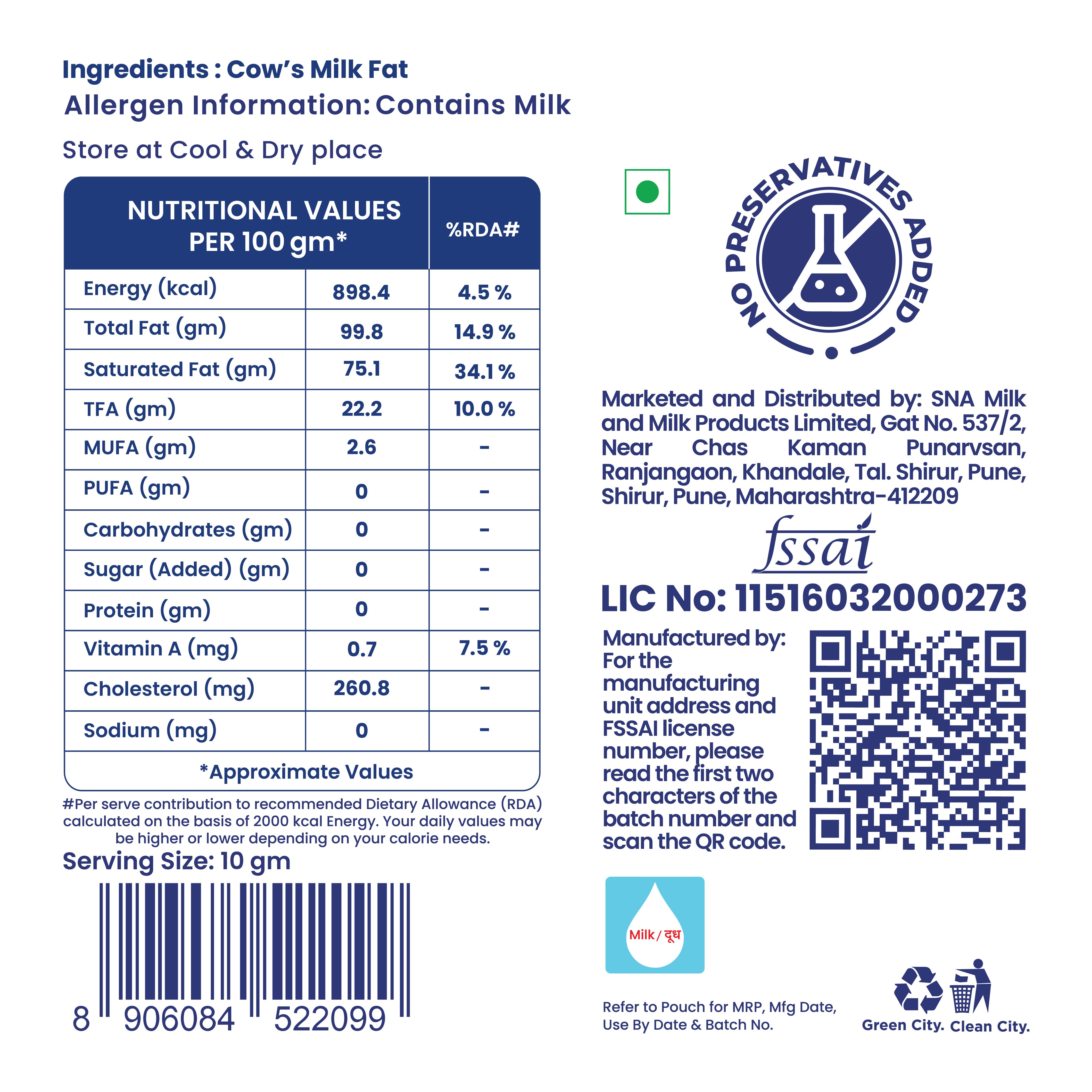 A2 Vedic Cow Ghee